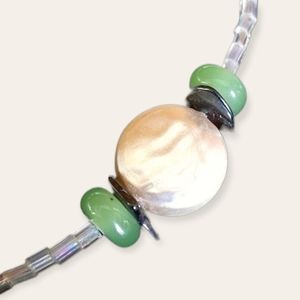 Lia Sophia Freshwater Pearl Semi Precious Necklace